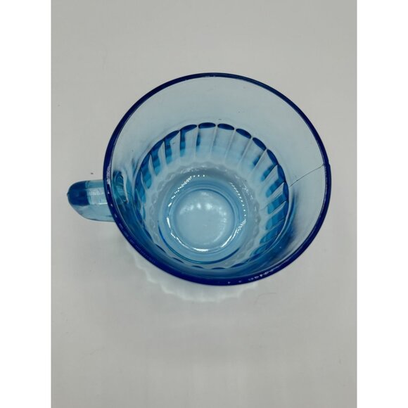 Vintage Forte Crisa Mexico Ice Blue Cup and Saucer 1960's - Picture 13 of 16